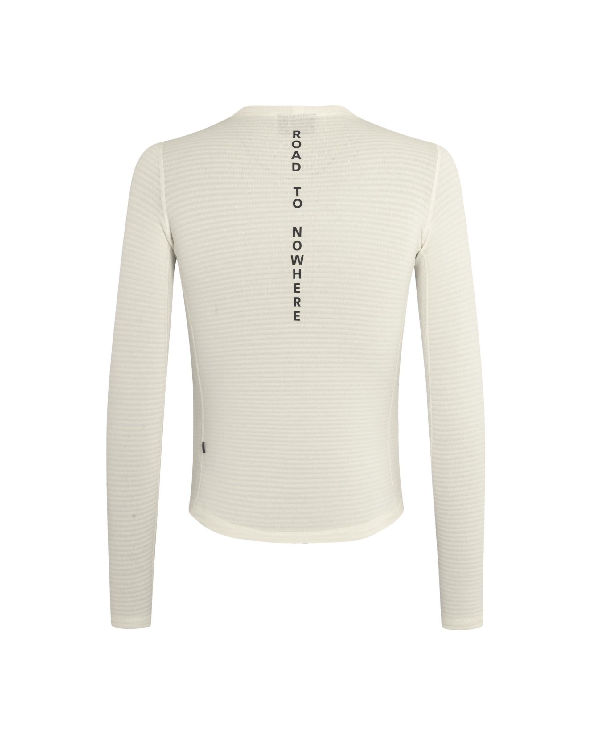 Camiseta Interior Termica Manga Larga Cortavientos Pas Normal Studios Hombre Off White #3