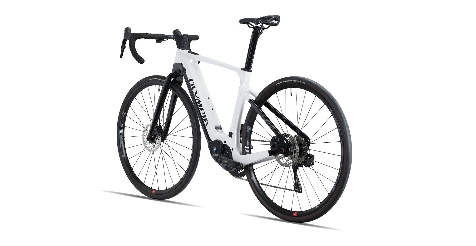 Olympia Superfast E-Bike EP3+GP 105 Blanco/Negro #3