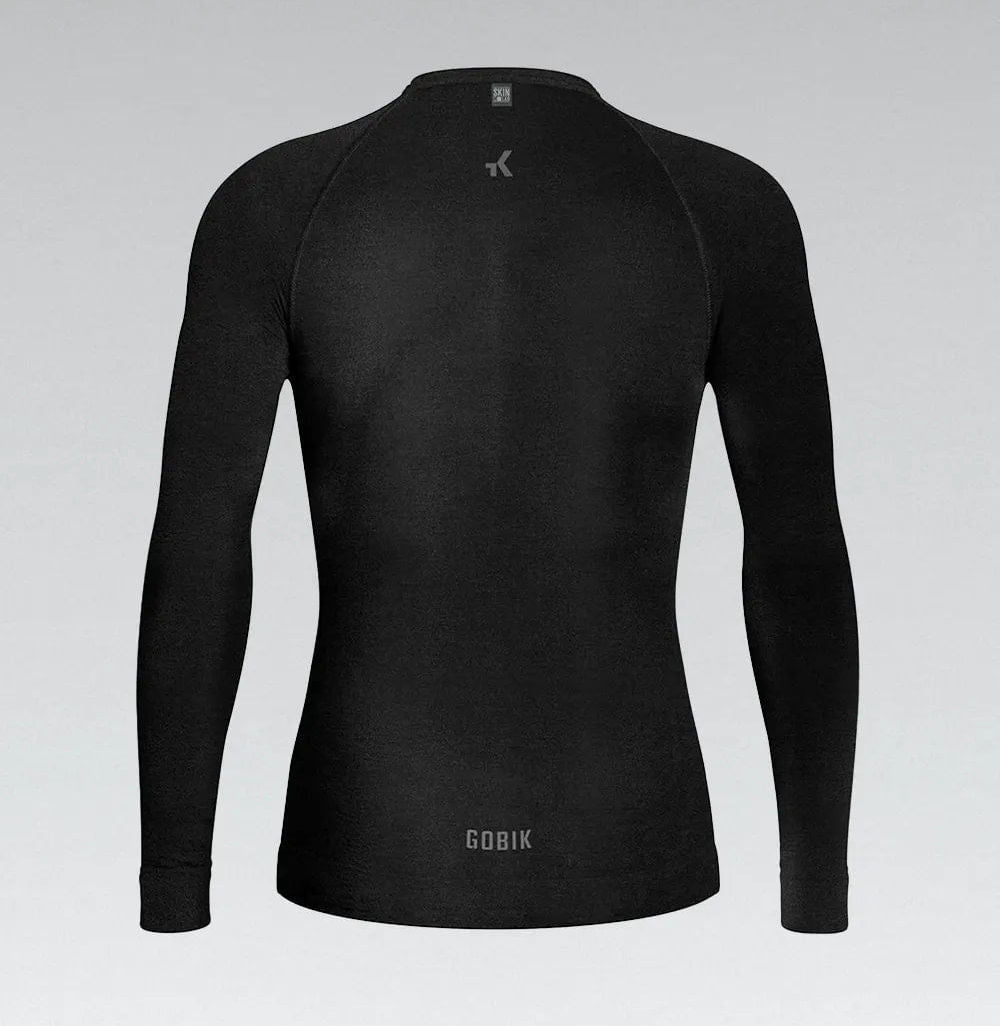 Camiseta Interior Manga Larga Winter Merino Gobik Hombre Coal #2