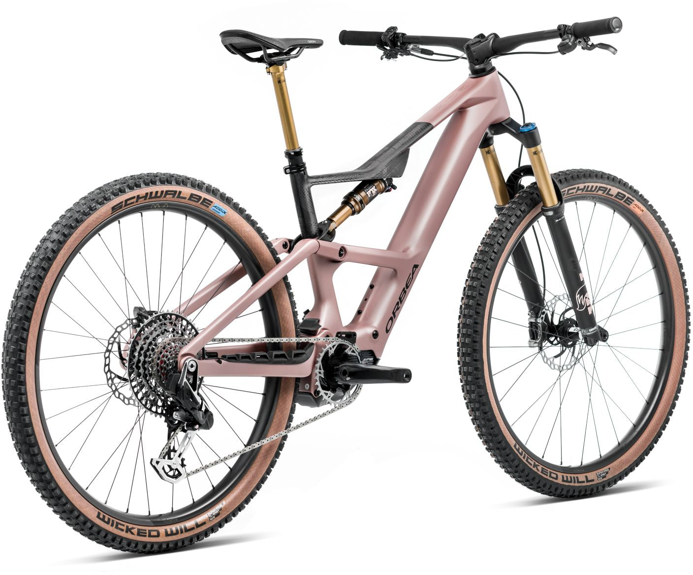 Orbea Rise SL M-LTD 630W 2025 Desert Rose/Carbon Raw Matt #3