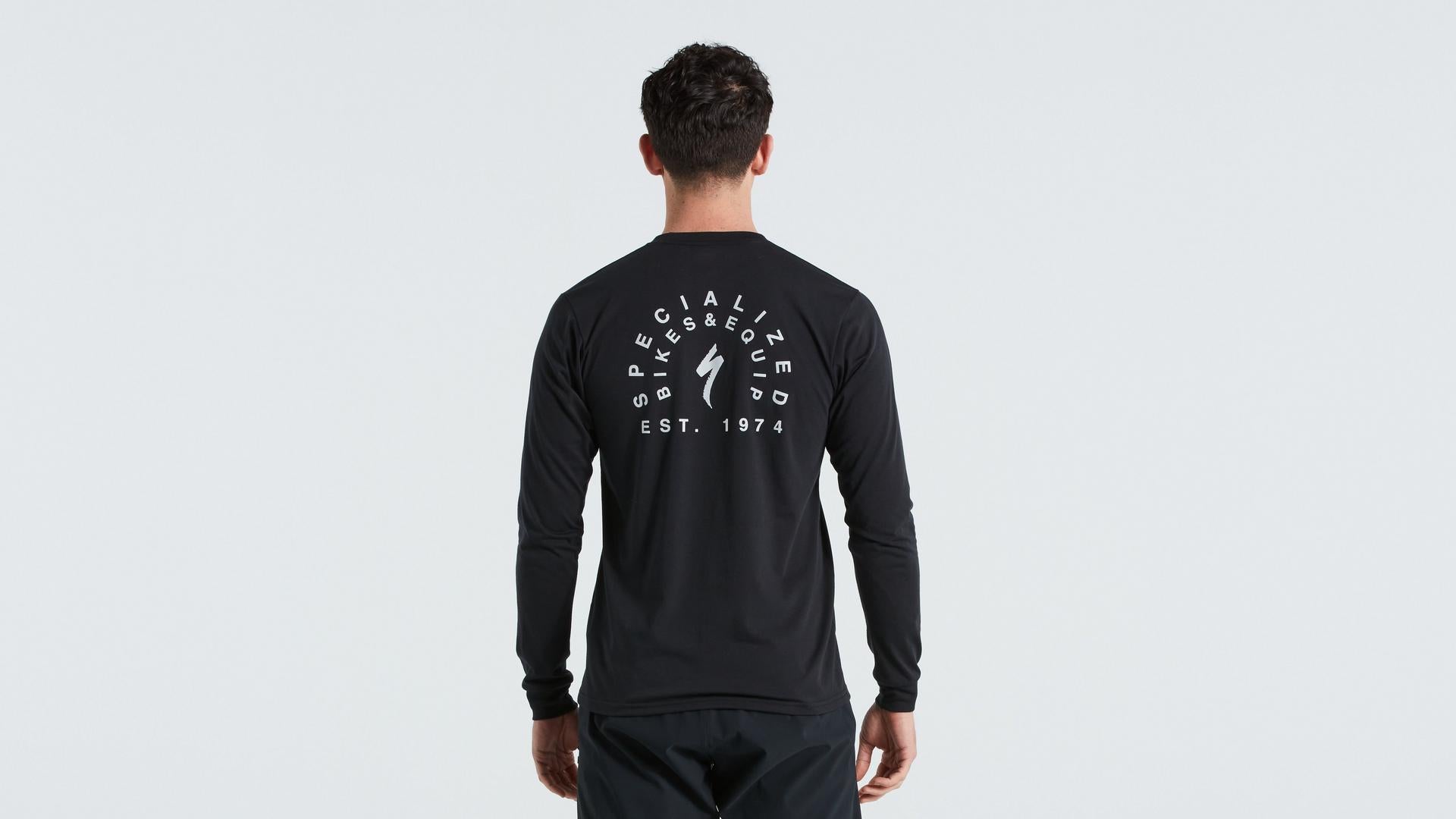 Stoke Tee Manga Larga Specialized Negro #4