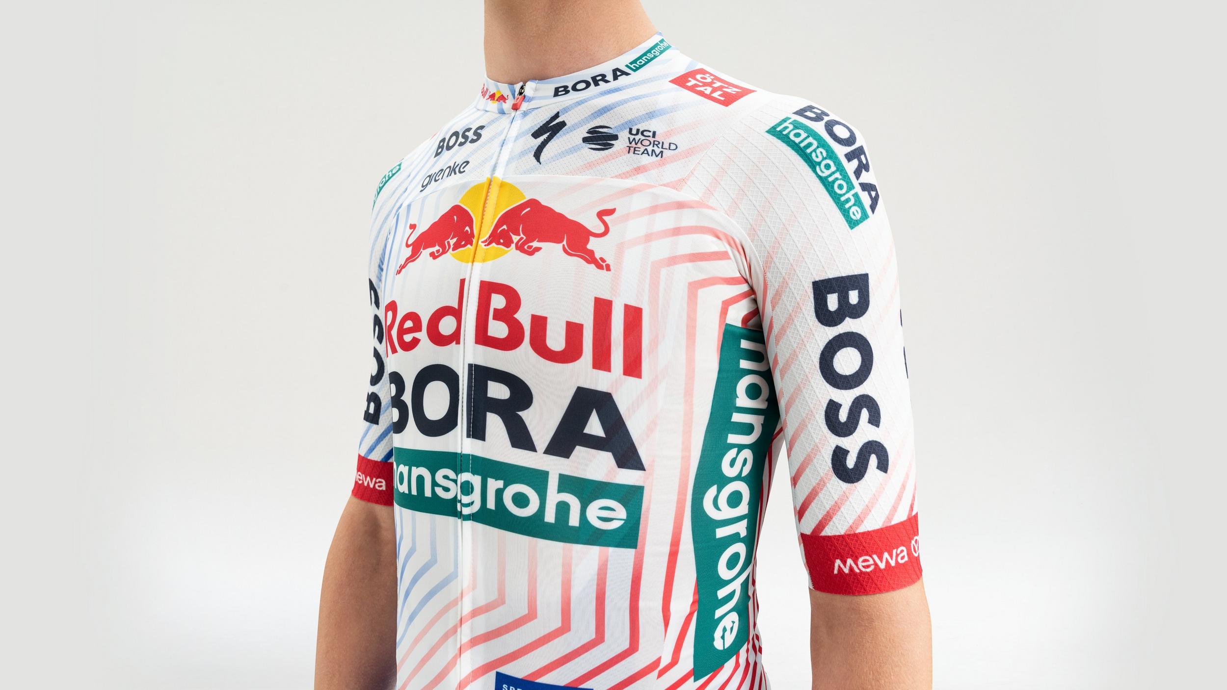 Maillot Red Bull Bora Tdf Ltd Manga Corta Specialized 2025 Men Blanco Tdf #4