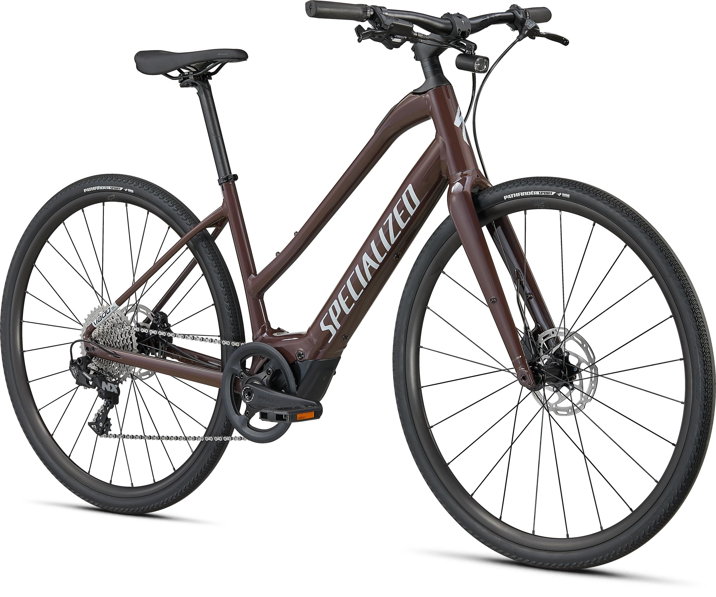 Bicicletas Electricas eUrbanas Specialized Vado SL 4.0 ST Cast Umber/Silver Reflective