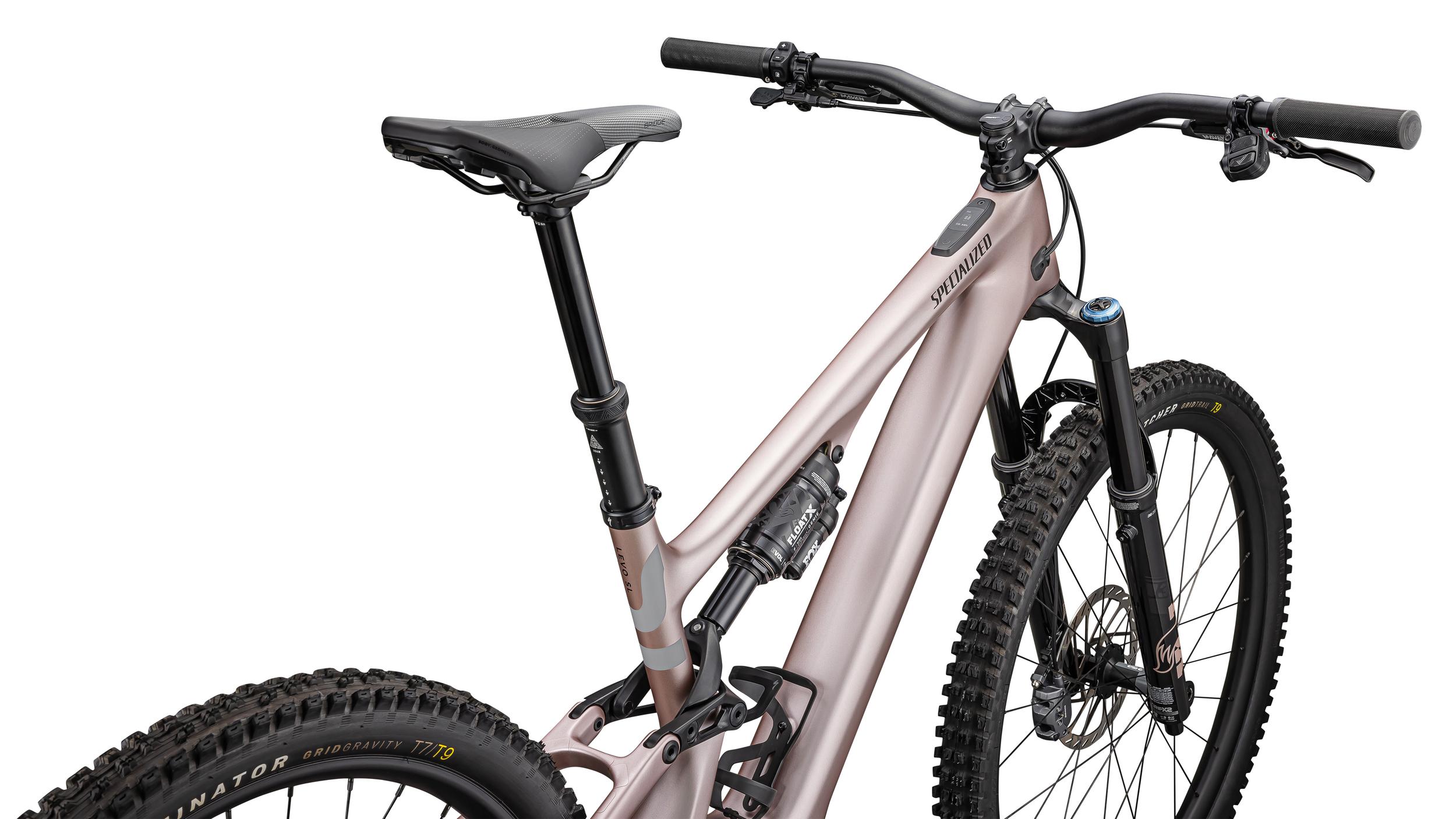 Levo SL 2 Expert Carbon Specialized 2025 Champaign/Cool Grey/Metallic Obsidian #4
