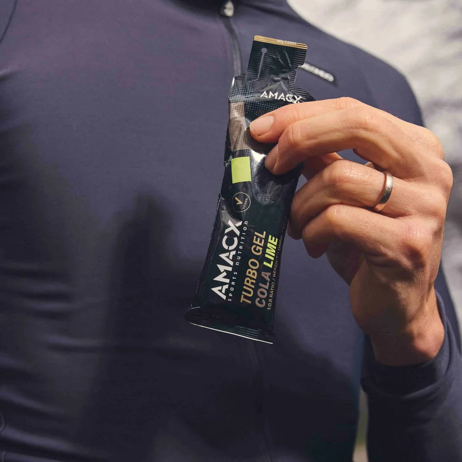 Geles Energéticos Amacx Turbo Gel Cola Lima Caja 12uds Transparente #3