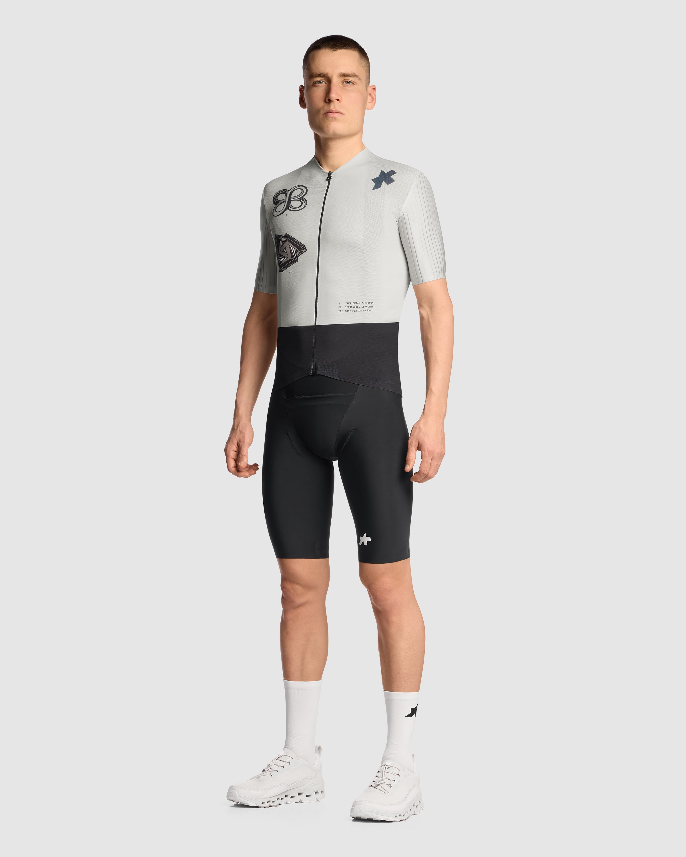 Maillot Manga Corta Assos Equipe RS S11 X Safa Brian Hombre Almond Milk #8