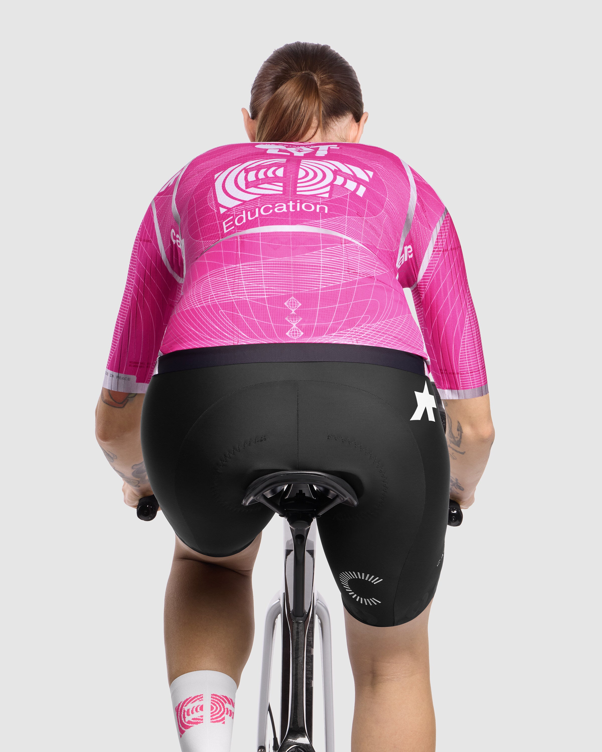 Maillot Manga Corta Assos Dyora RS S11 EF Mujer Pink EF #7