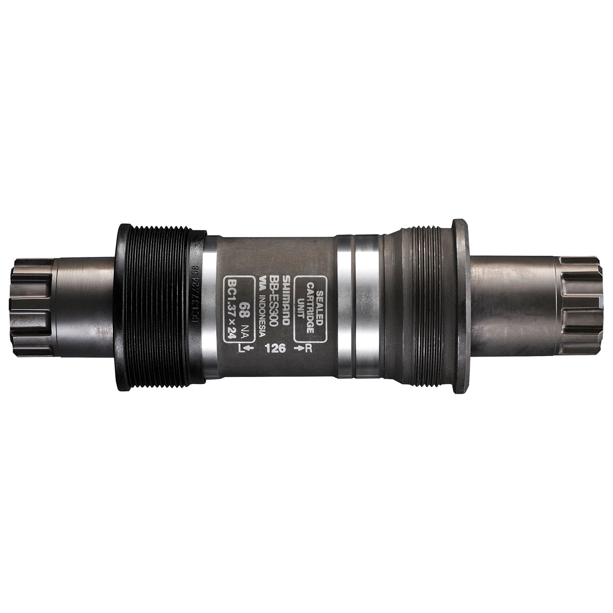 Eje Pedalier Shimano BB-ES300 Octalink BSA FD-E Type Negro