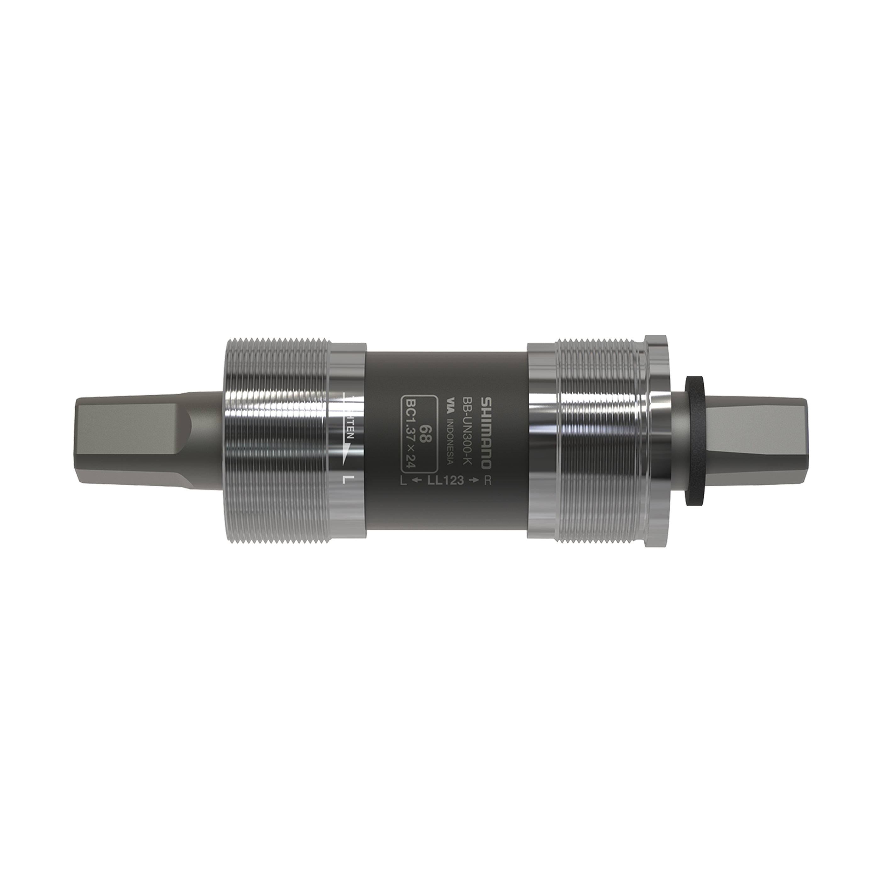 Shimano Eje Pedalier BSA 122.5/68mm BB-UN300 Cuadradillo (D-Nl)