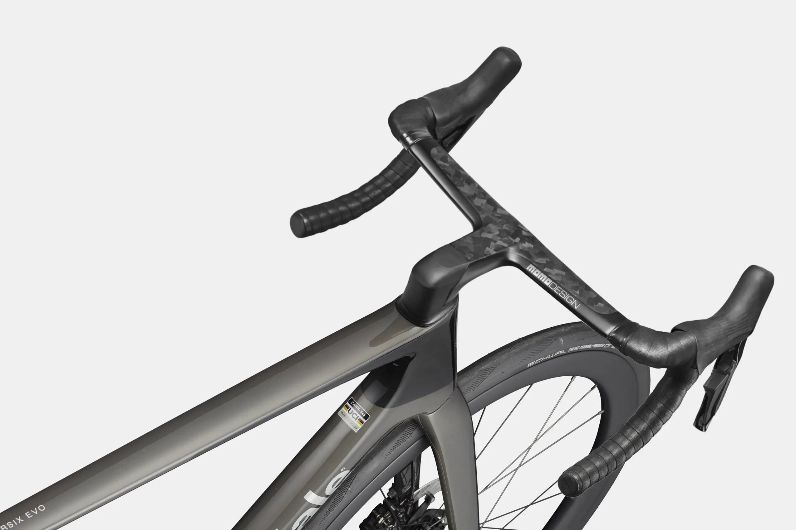 Cannondale SuperSix EVO 5 Manillar Una Pieza MoMo Design 2026 Raw #4