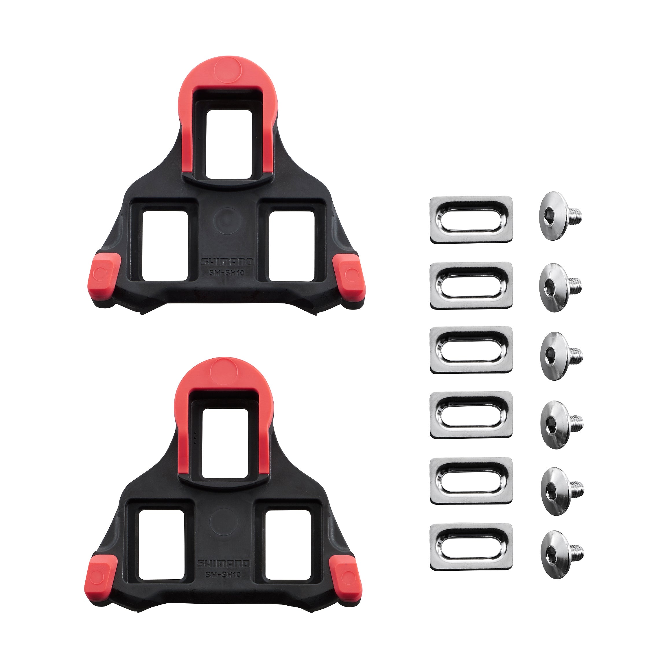 Juego Calas Shimano SM-SH10 Modo Fijo M5x8 Negro