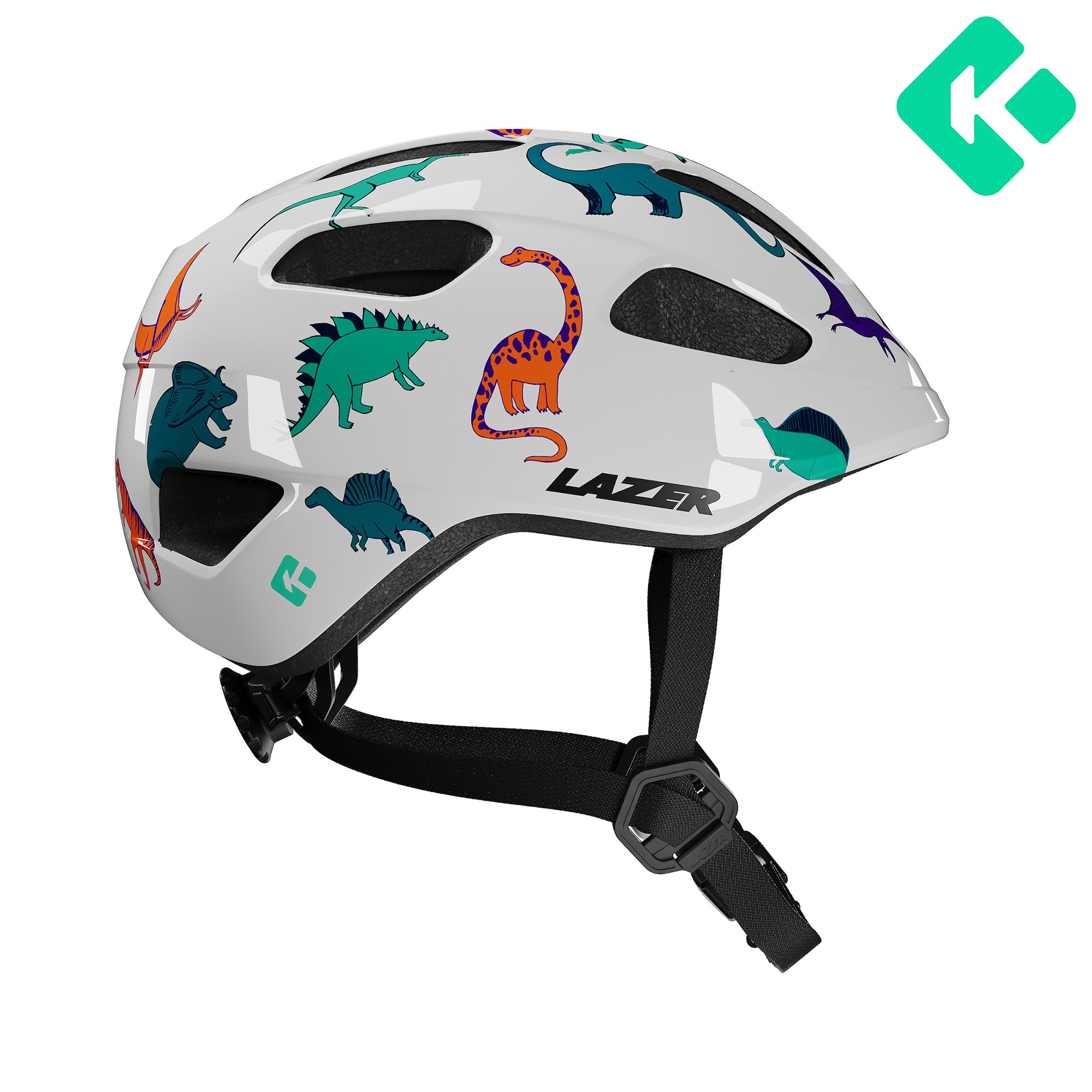Casco Lazer Pnut 2.0 KC CE-CPSC Niño Dinosaurs