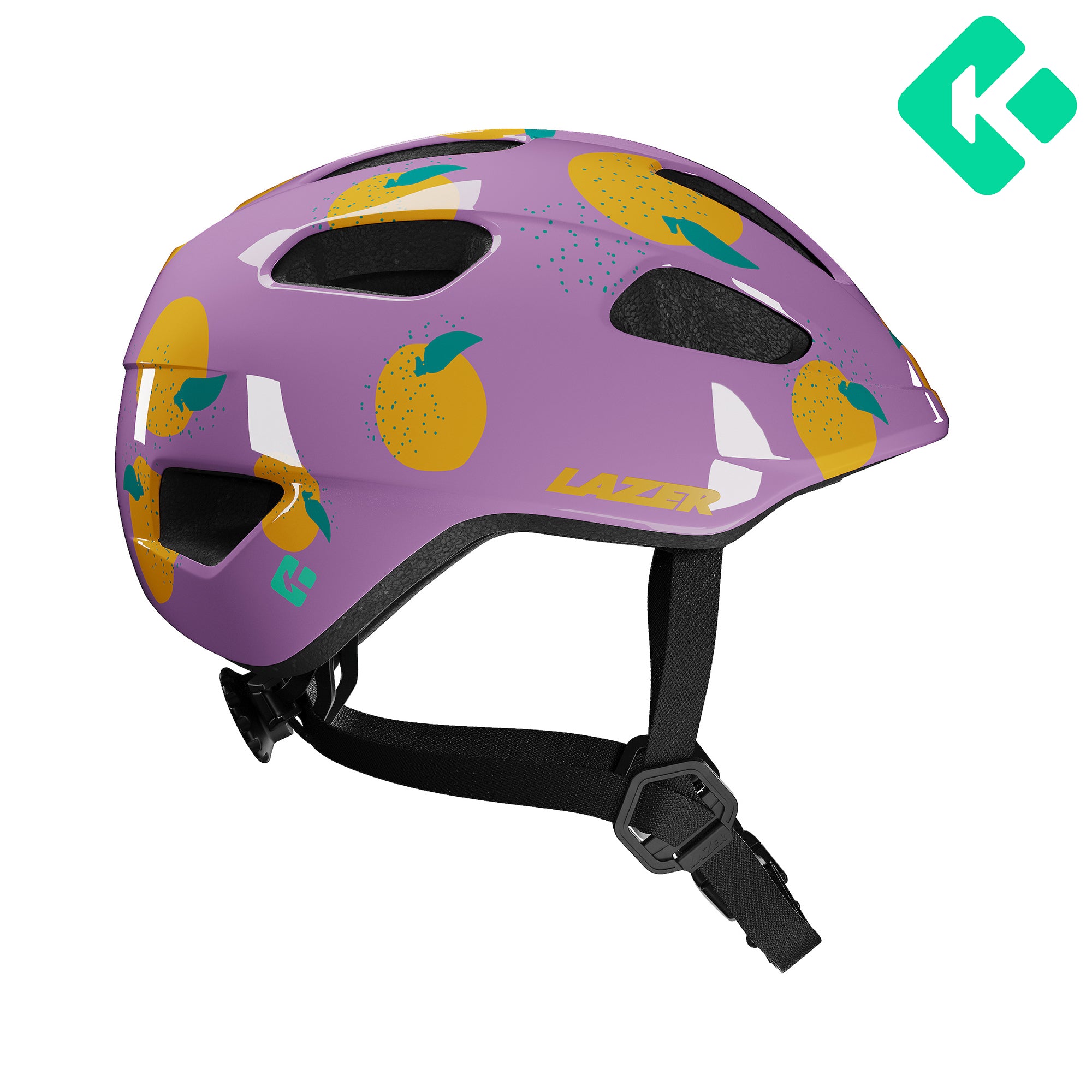 Casco Lazer Pnut 2.0 KC CE-CPSC Niño Oranges
