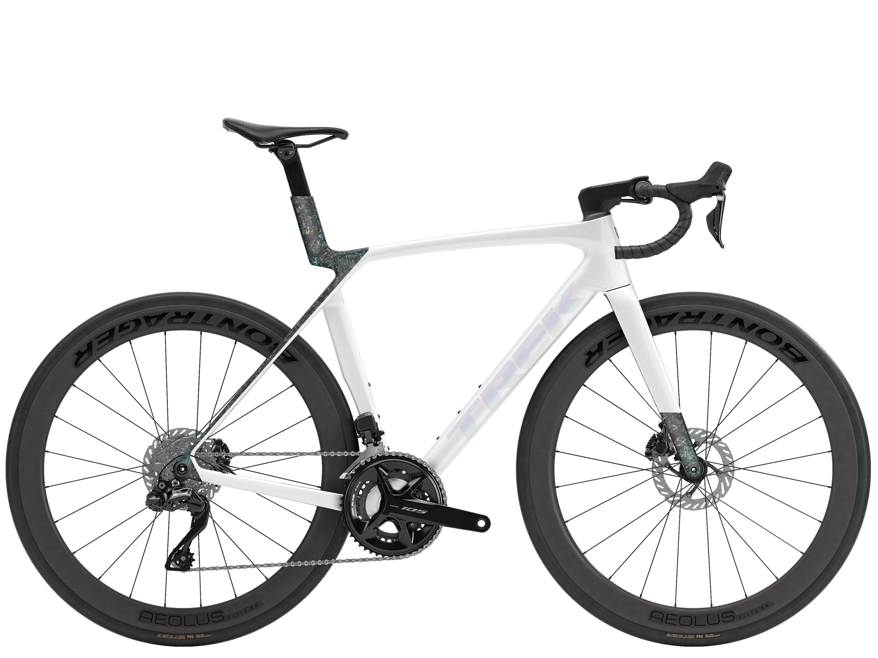 Trek Madone SL 6 Gen 8 2026 Gloss Crystal White/Matte Deep Smoke
