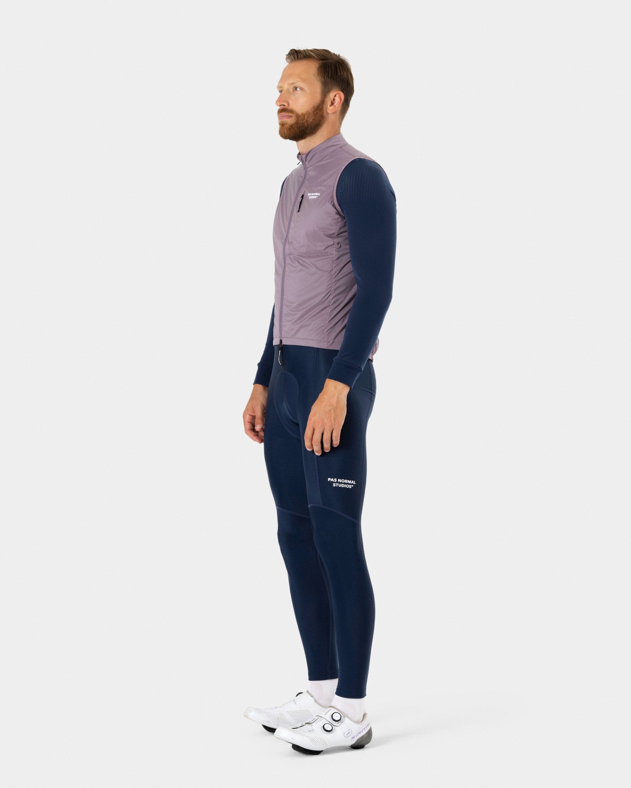 Essential Thermal Culote Largo Tirantes Pas Normal Studios Hombre Navy #5