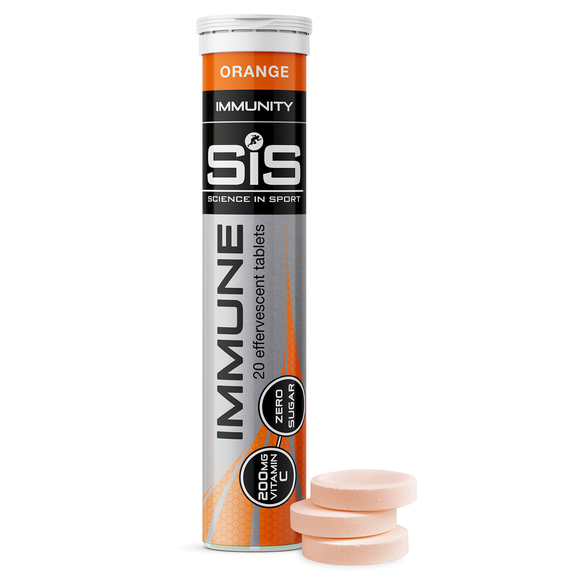 SIS GO Tabletas Inmunitarias 20x4.3g Naranja