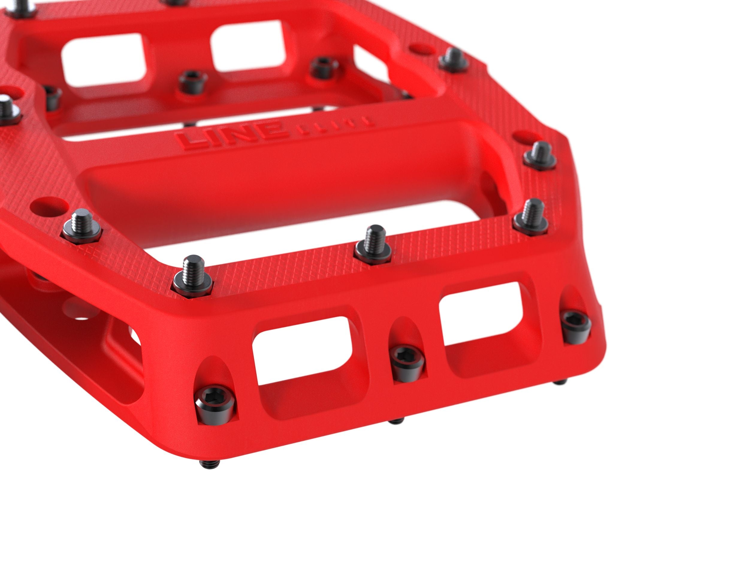 Pedales Plataforma Trek Line Elite Radioactive Red #2