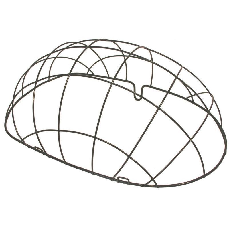 Cúpula Protectora Basil Cesta Trasera Animales Pasja 30L 45cm Acero Negro