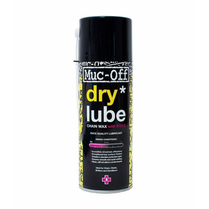 Muc-off Dry Chain Lubricant Spray Ptfe 400ml