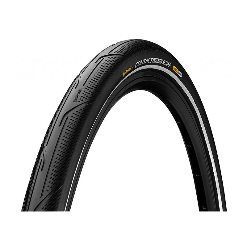 Cubierta Continental Contact Urban 700x28 Reflectante Negro