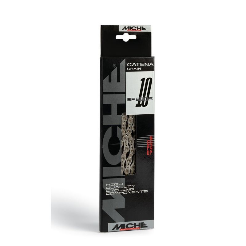 Cadena Miche 116 Eslabones 10v Plata