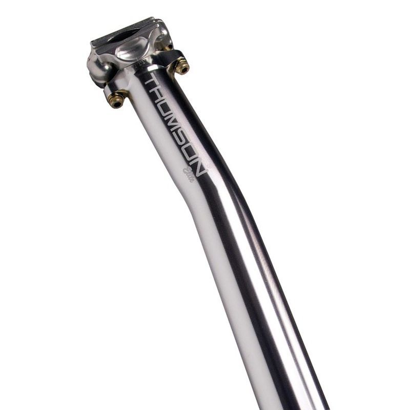 Tija Sillín Thomson Elite 250mm 16mm Offset Aluminio Plata