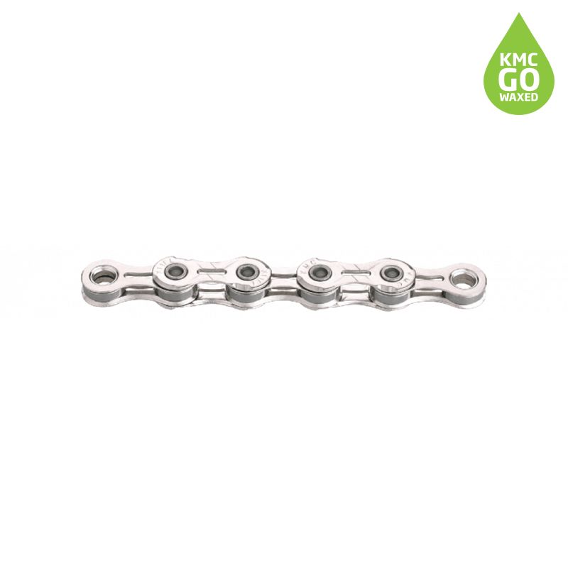 Cadena KMC X11EL Waxed 118 Eslabones 11v Plata