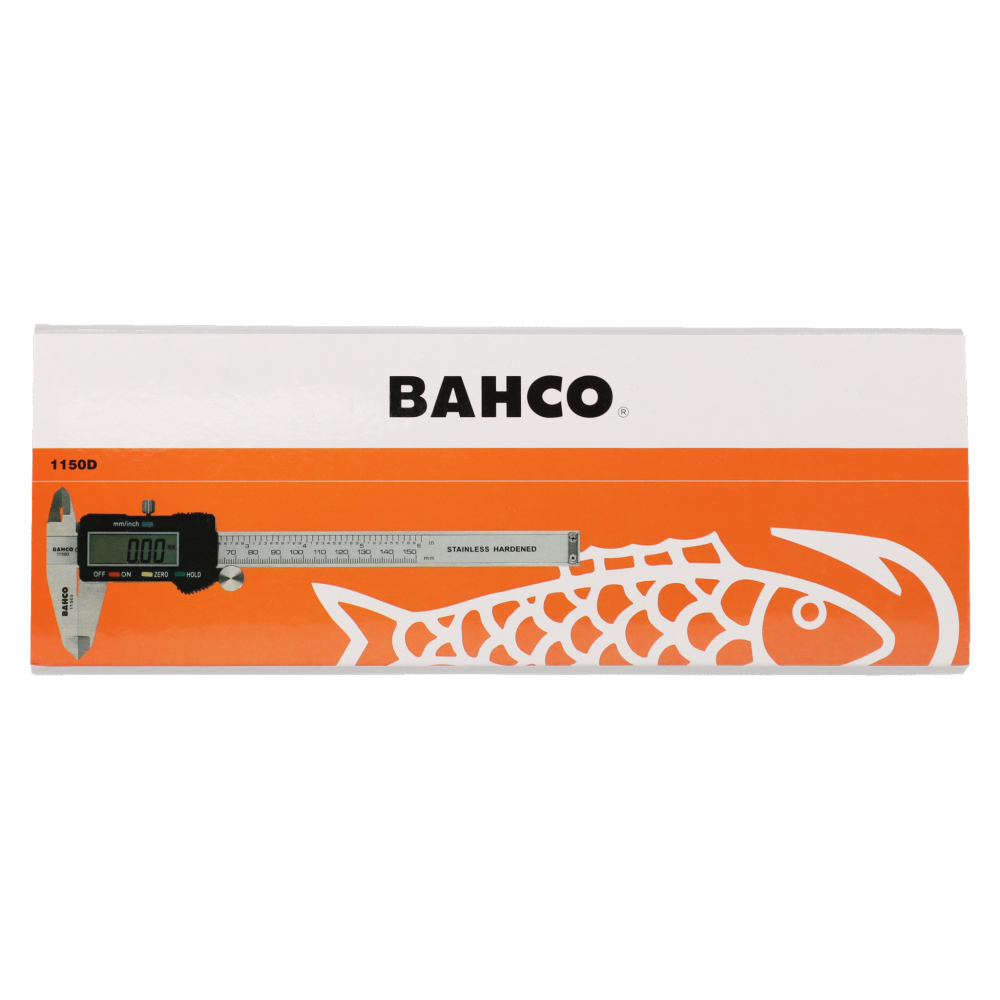 Calibrador Digital Bahco Inox Pulgada/Métrico 0/150mm Negro/Gris #2