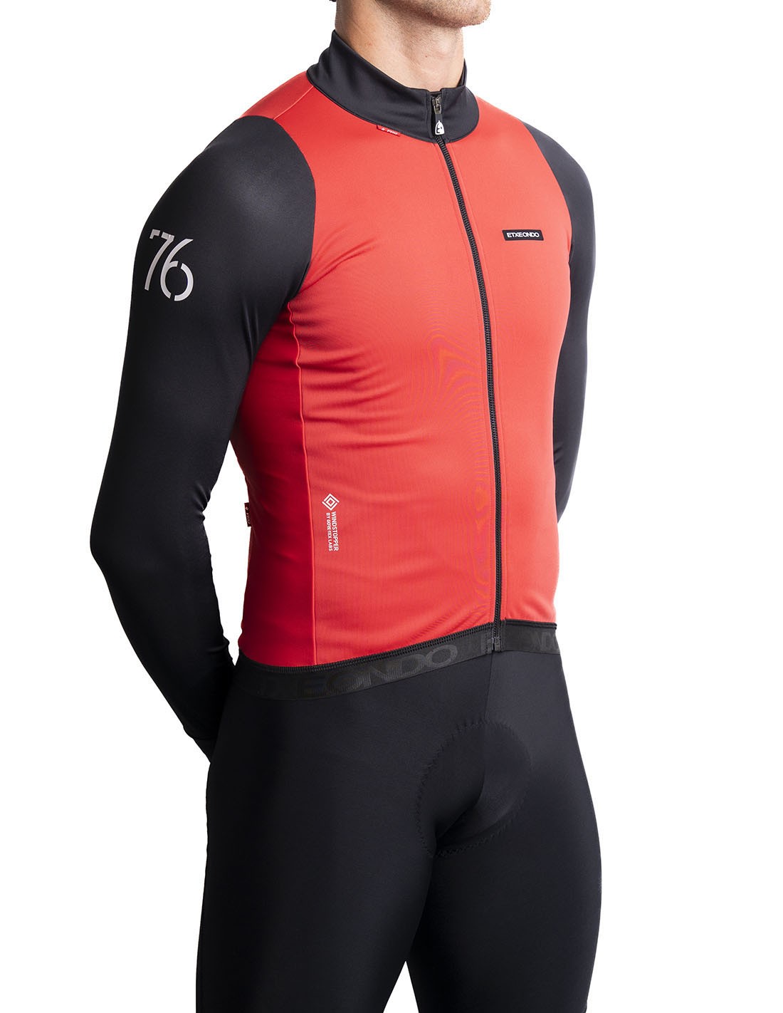 76 PRO Chaqueta Etxeondo Hombre Rojo Sandia/Negro #4