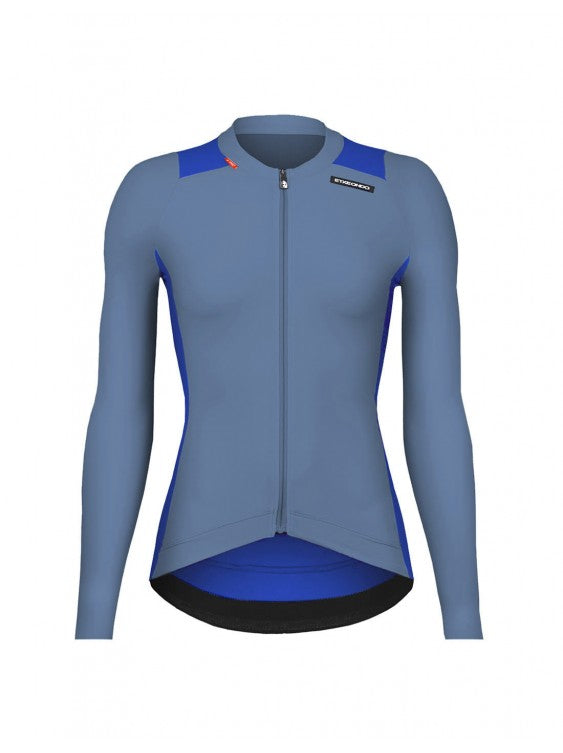 Etxeondo Maillot Alda M/L Color Edition Azafata/Indigo