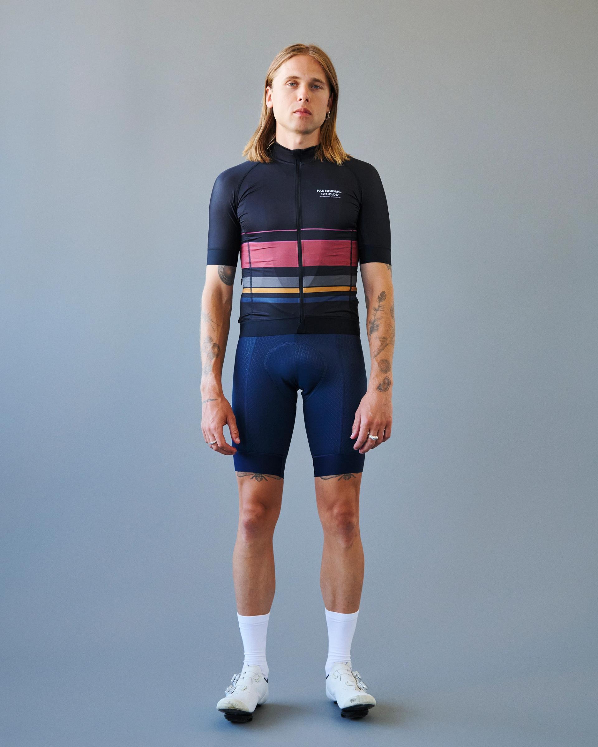 Maillot Manga Corta Pas Normal Studios Mechanism Late Drop Hombre Negro #4