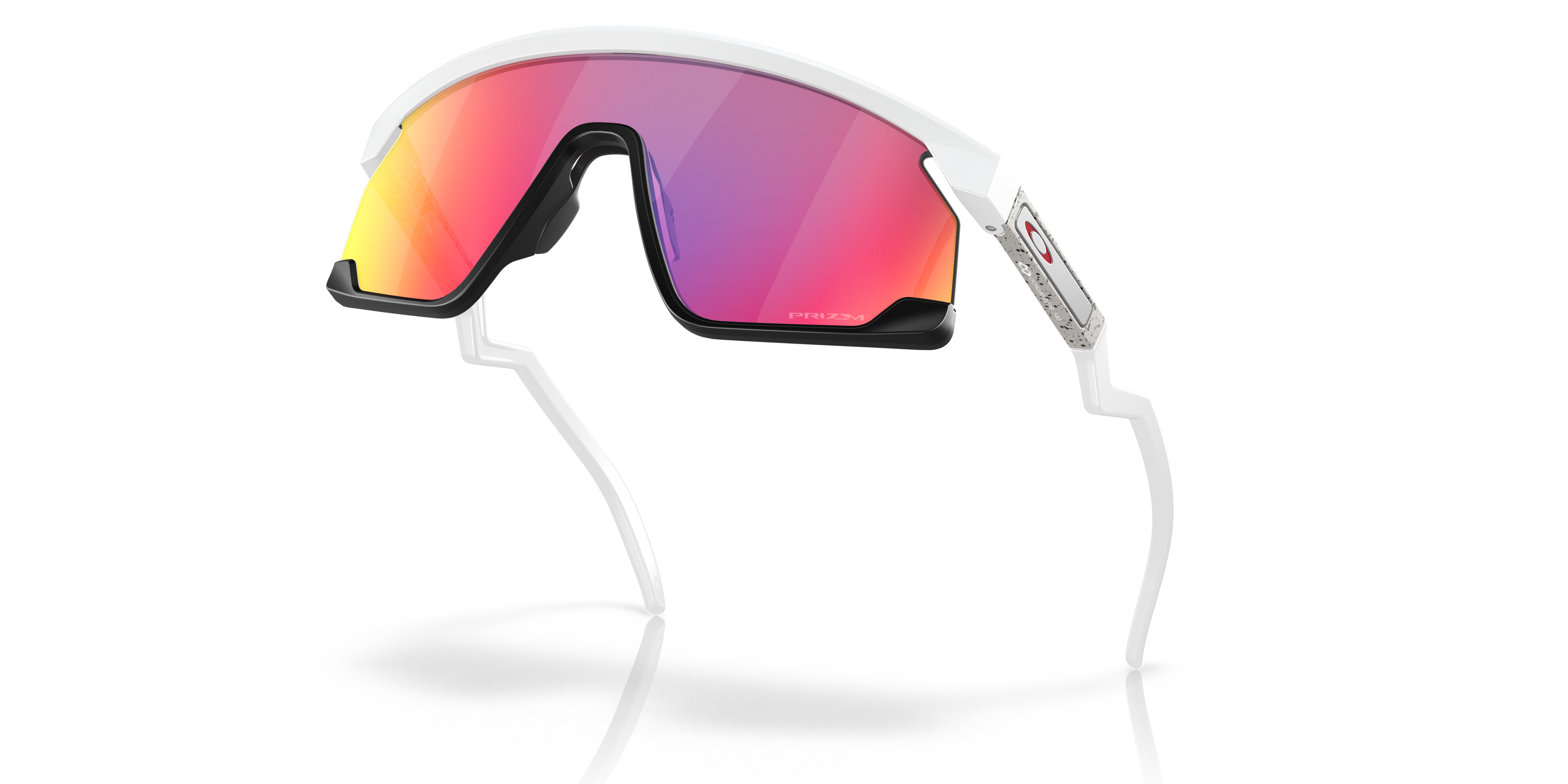 BXTR Gafas de Sol Oakley Blanco Mate Negro Mate Lente Prizm Road #4