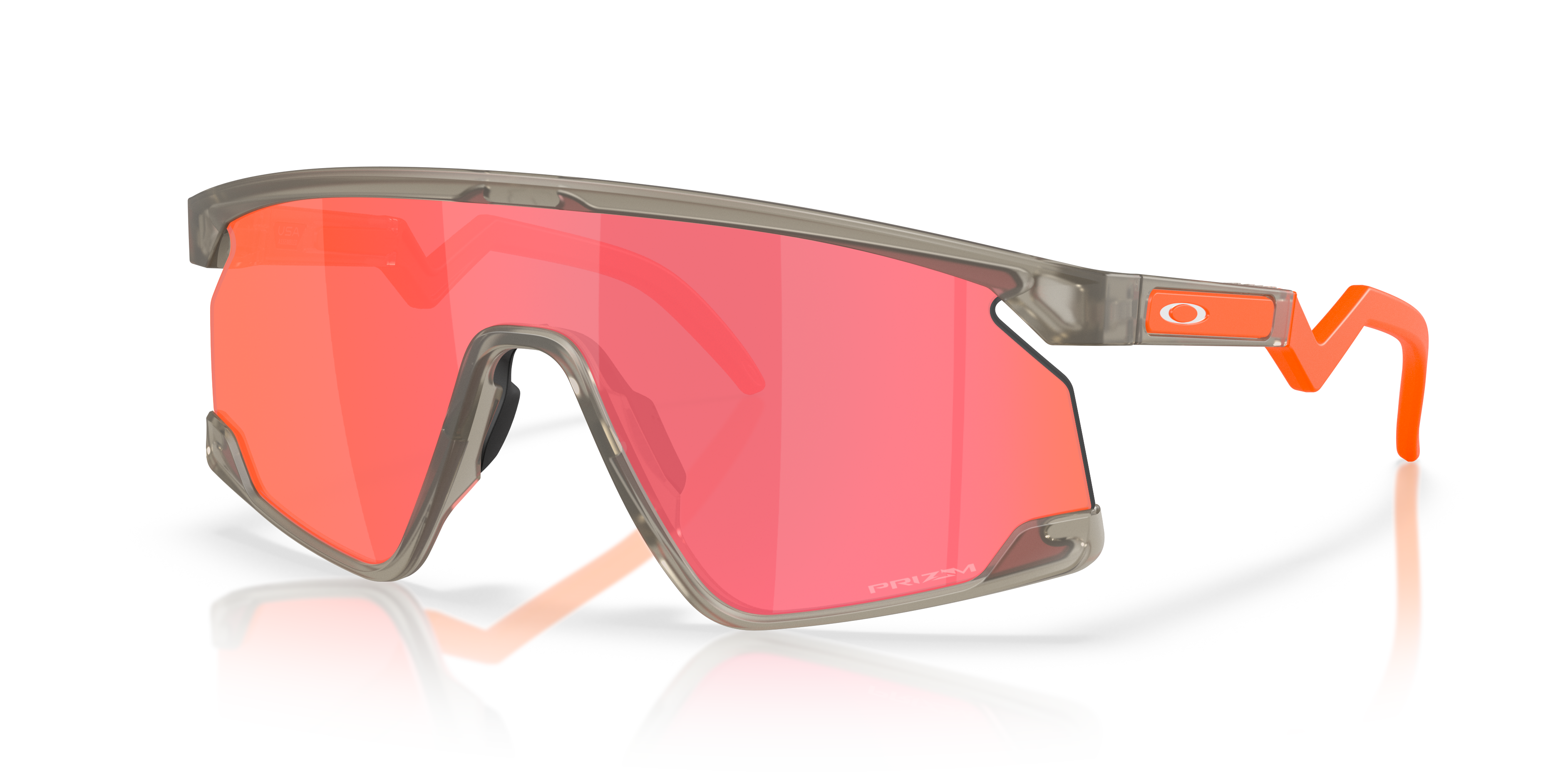 BXTR Gafas de Sol Oakley Gris Mate Ink Lente Prizm Trail Torch