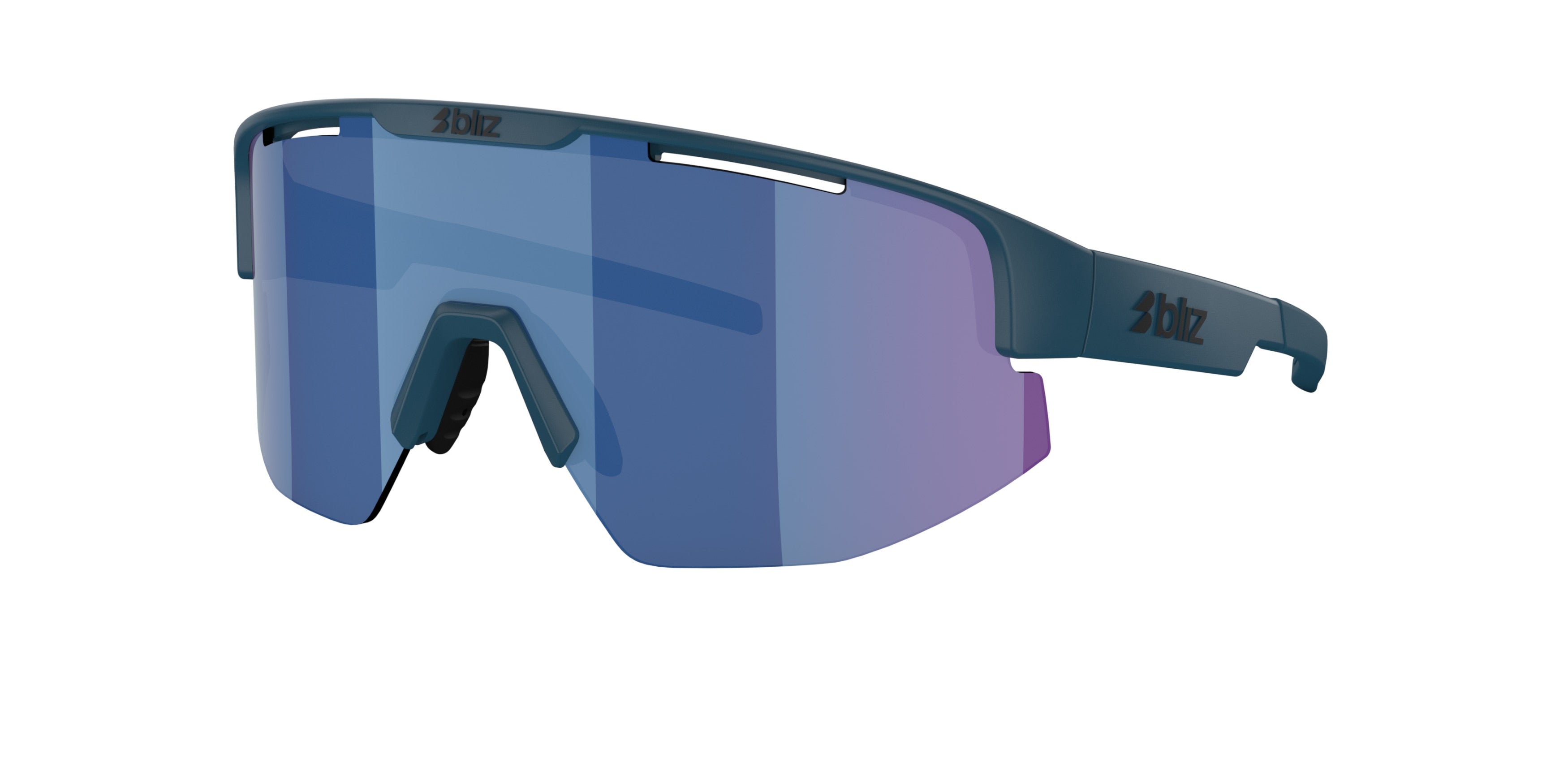 Gafas Sol Bliz Matrix/Azul Mate/Marrón Espejo Azul