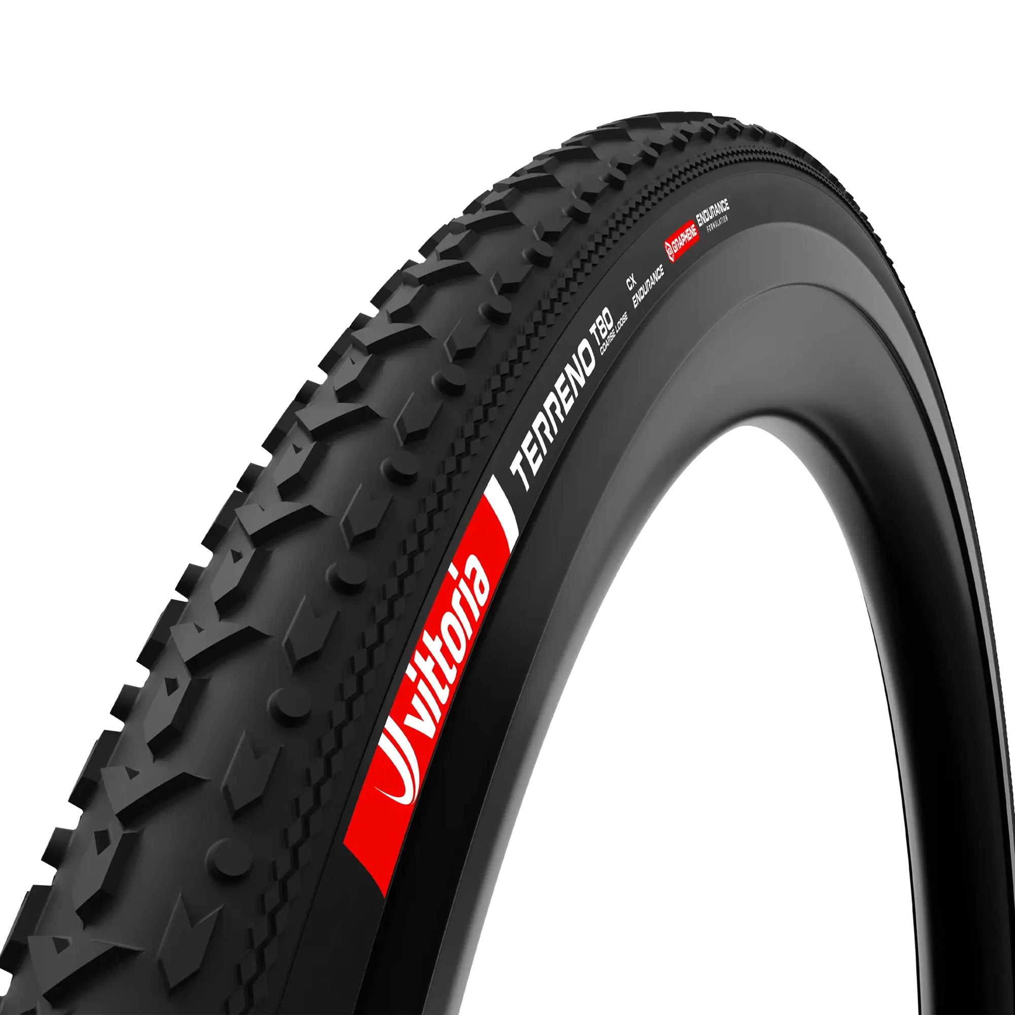 Cubierta Vittoria Cyclocross Terreno T80 FB Rígida Negro