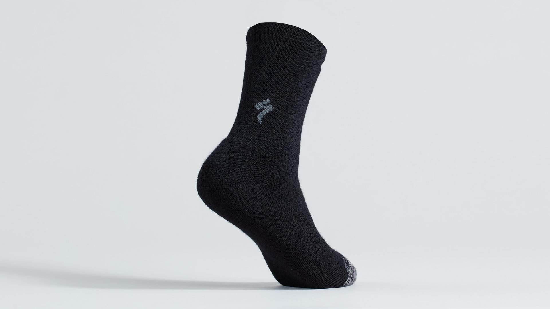 Calcetines Merino Invierno Profundo Alto Specialized Negro
