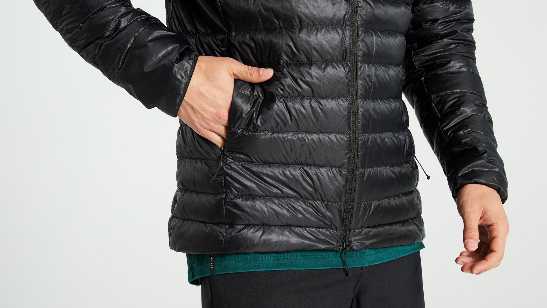 Chaqueta Plumas Empaquetable Specialized Hombre Negro #5