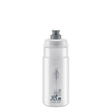 Bidon Elite Jet Sugar Cane Transparente/Logo Gris 550ml