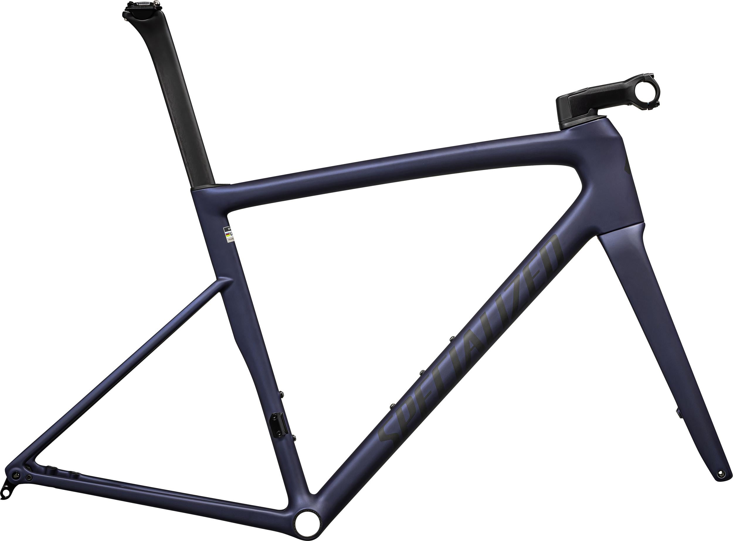 Cuadros Bicicleta Carretera Tarmac SL8 Cuadro Carretera Specialized 2024 Satin Blue Onyx/Black #2