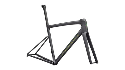 Cuadros Bicicleta Carretera S-Works Tarmac SL8 RTP Cuadro Carretera Specialized 2025 Satin Carbon Rtp/Silver To Green Pearl