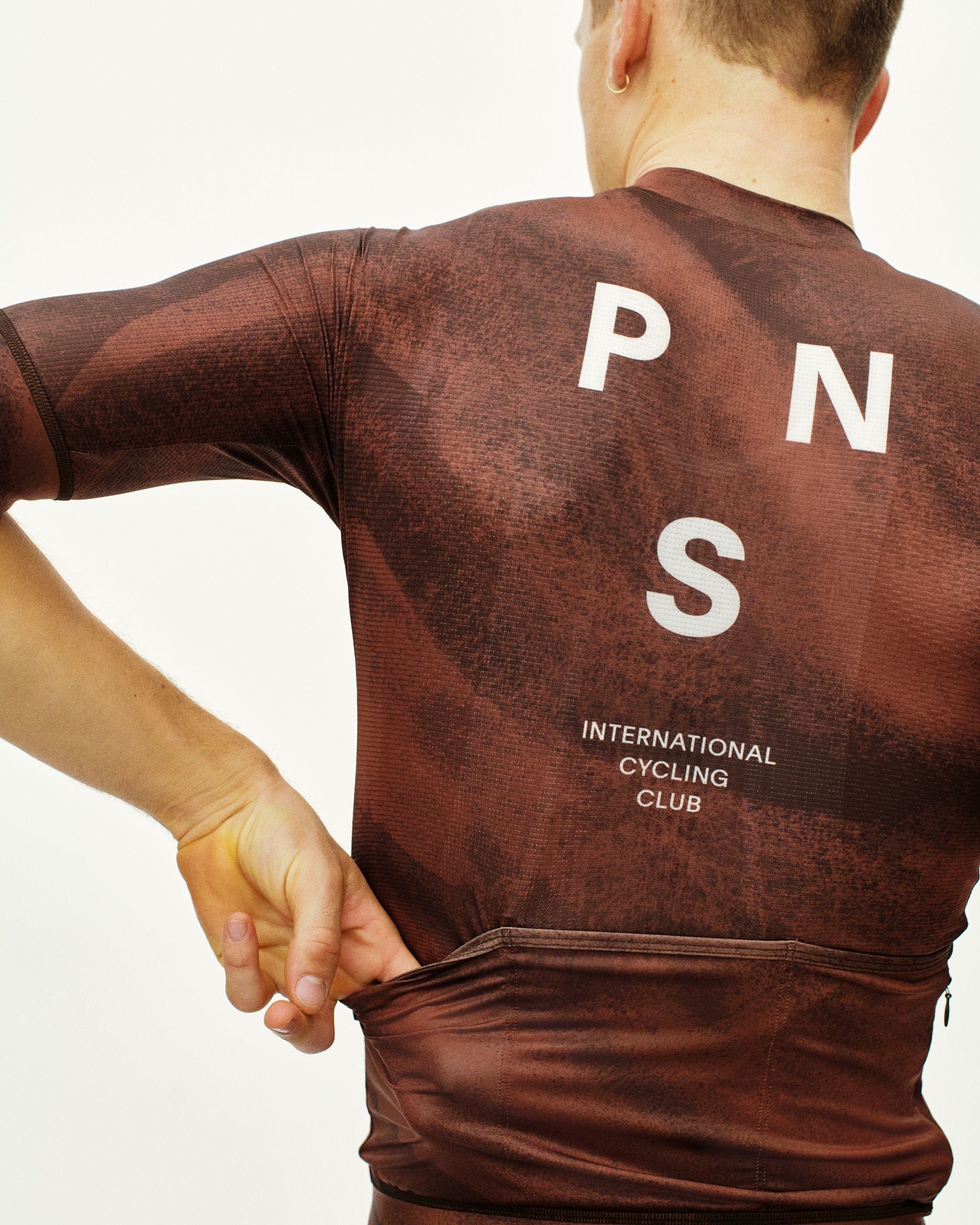 Maillot Manga Corta Pas Normal Studios Mechanism Hombre AOP Light brown #7