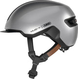 HUD-Y Casque City Abus Gleam Silver