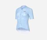 Maillot Manga Corta Hiru Core Lite Mujer Azul Claro