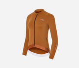 Maillot Manga Larga Hiru Advanced Mujer Marrón Claro