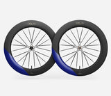 Oquo Juego Ruedas Carretera RA80LTD CS Shimano HG Metallic Cobalt Blue Matt