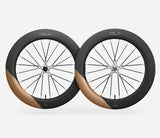 Oquo Juego Ruedas Carretera RA80LTD CS Shimano HG Metallic Cinnamon Matt