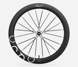 Oquo Rueda Trasera Carretera RA57LTD CS Shimano HG Negro
