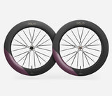 Oquo Satz Rennräder RA80LTD CS Sram XDR Metallic Mulberry Matt