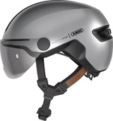 Abus Hud-Y Ace Casco Urbano Gleam Silver