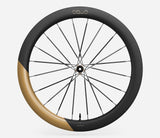 Oquo Rueda Trasera Carretera RA57LTD CS Shimano HG Metallic Golden Sand Matt